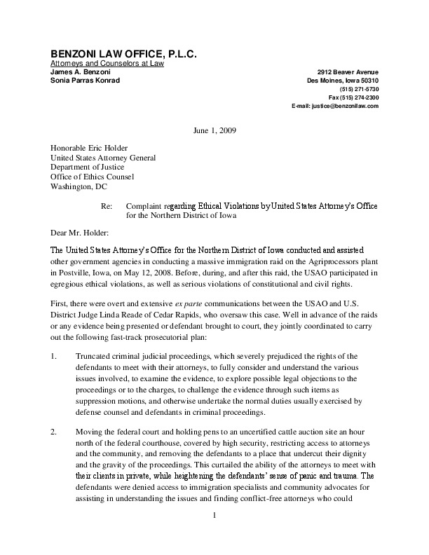 Complaint letter to U.S. Attorney General.pdf
