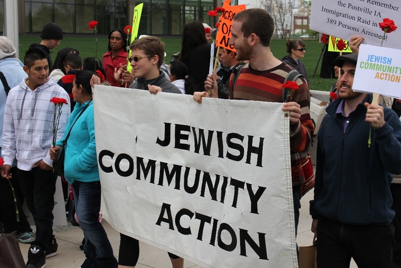 Jewish Community Action marchers.JPG