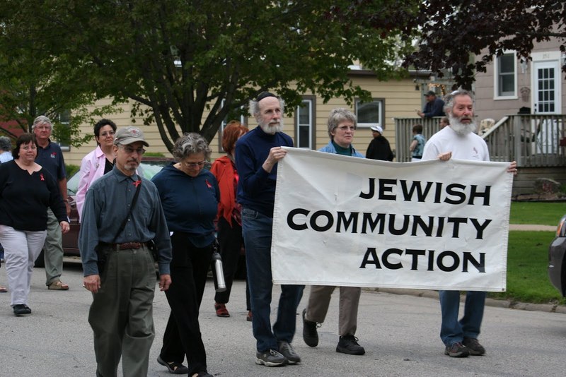 Jewish Community Action marchers.JPG