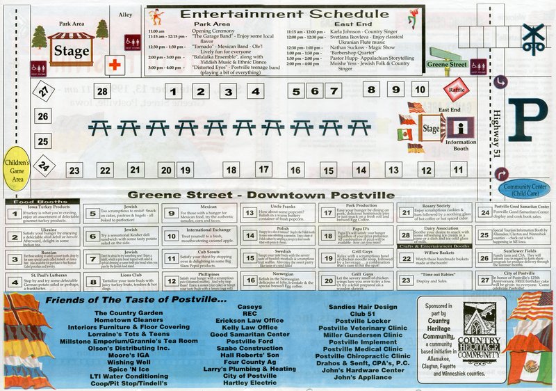 Taste of Postville newspaper 1998-09-13 page 2-3.jpg