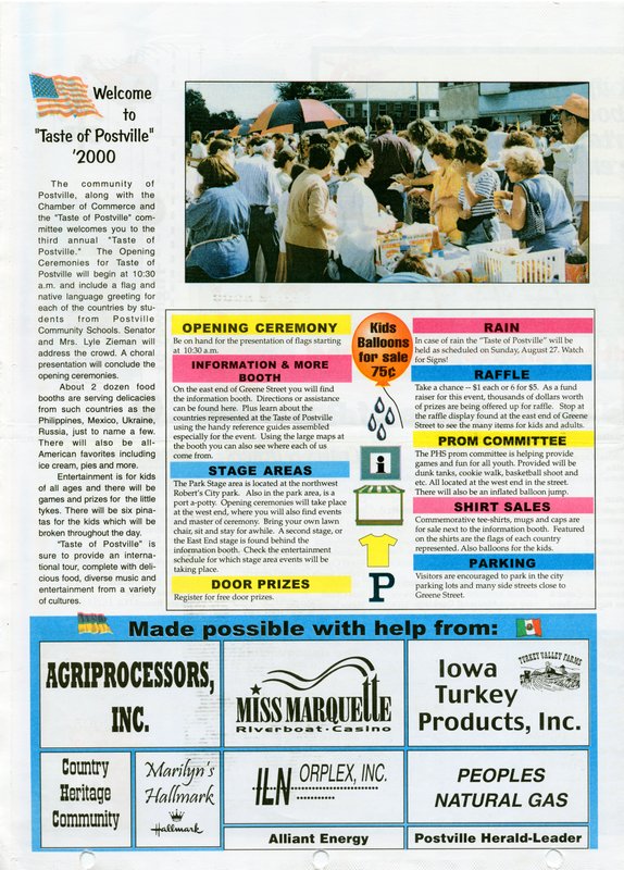 Taste of Postville newspaper 2000-08-27 page 4.jpg