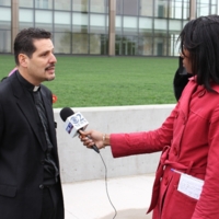 Pastor David Vasquez interviewed by FOX 28 news anchor Kim Wynne.JPG