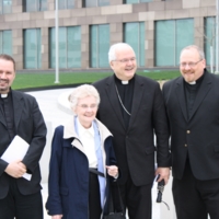 Father Christopher Podhajsky, Sister Mary McCauley, Archbishop Jerome Hanus, Father Paul Oderkirk.JPG