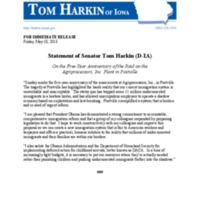 Statement from Senator Harkin.pdf