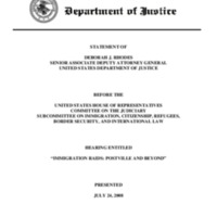 Testimony from Dept. of Justice on ICE conduct during raid.pdf