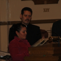 Pastor David Vasquez, Erik Camayd-Freixas at church.JPG