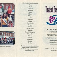 Taste of Postville program 2001-08-26 page 1.jpg